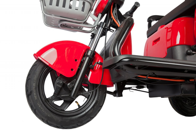 Электротрицикл Rutrike Gelbert Sun 48V/60V 650Вт Зелено-белый
