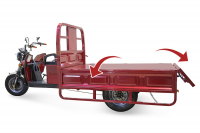 Грузовой электротрицикл Rutrike D4 1800 60V1500W Красный HV Market