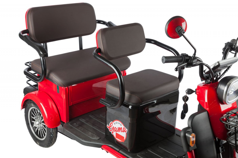 Электротрицикл Rutrike Gelbert Kappa 48V/60V 650Вт Синий