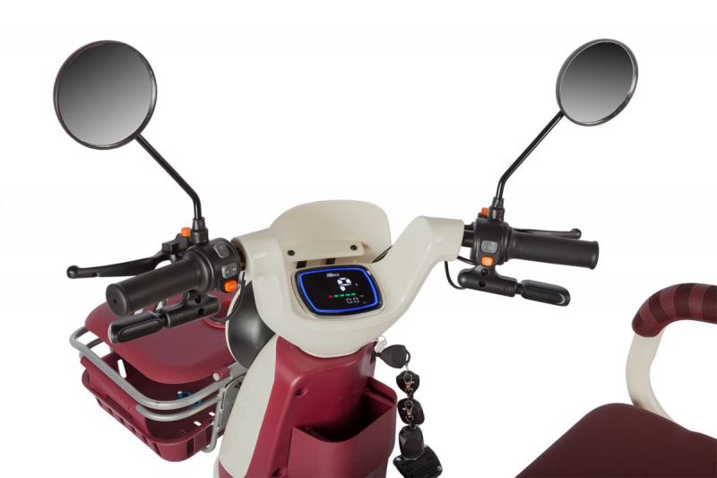 Электротрицикл Rutrike Gelbert Mercury 48V/60V 650Вт Синий