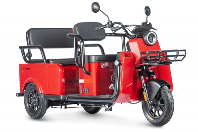 Электротрицикл Wanshida LC-F200 60V 1000Вт Красный