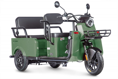 Электротрицикл Wanshida LC-F200 60V 1000Вт Зеленый