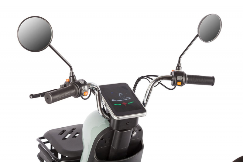 Электротрицикл Rutrike Gelbert Beta 48V/60V 800Вт Сине-белый