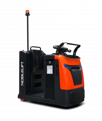 Самоходный Тягач для склада/производства T30N (Литий 300Ач, EPS, Battery side extraction, Rubber drive tire, Pin Code, Safety light (Blue ray), Beacon)