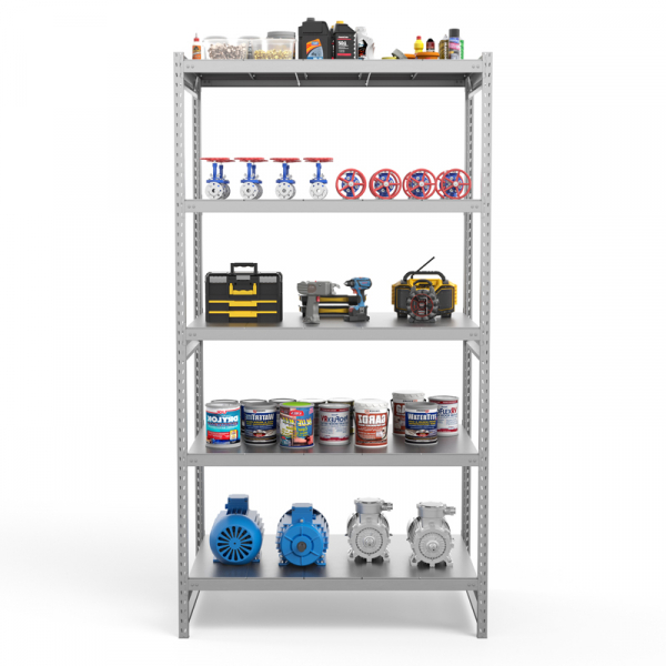 Стеллаж грузовой СГ Ультра (2000х1200х1000) 5 ярусов, цинк