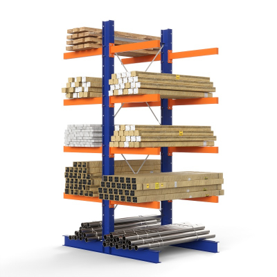 Стеллаж консольный 2-сторонний 3000х1740х1073 HV Market