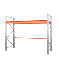 Стеллаж металлический паллетный 2000х2700х1100 мм (70.1.5). Ярусы: пол+1 HV Market