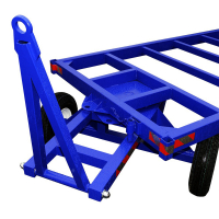 Большегрузная тележка БТ 3 К  (1250 х 3000) без колес HV Market