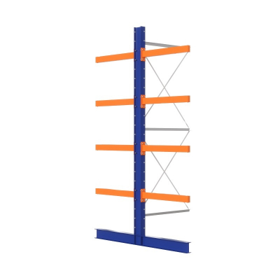 Дополнительная секция стеллажа консольного 2-стороннего 3000х2160х1082 HV Market