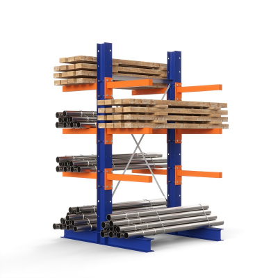 Стеллаж консольный 2-сторонний 2500х1320х1064  HV Market