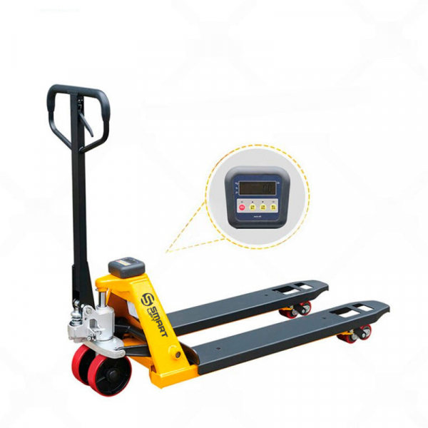 Гидравлическая тележка с весами BFC-8 (2000 кг; 1150х560 мм; PDP) SMARTLIFT