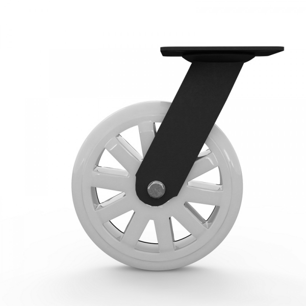 Колесо б/г, нейлон непов. (200х50 мм, 550 кг) 29200 BNYF