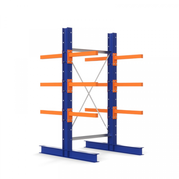 Стеллаж консольный 2-сторонний 2500х1740х1073