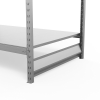 Стеллаж грузовой СГ Ультра (2000х1500х500 мм) 5 ярусов, цинк (СГУ 2015055) HV Market