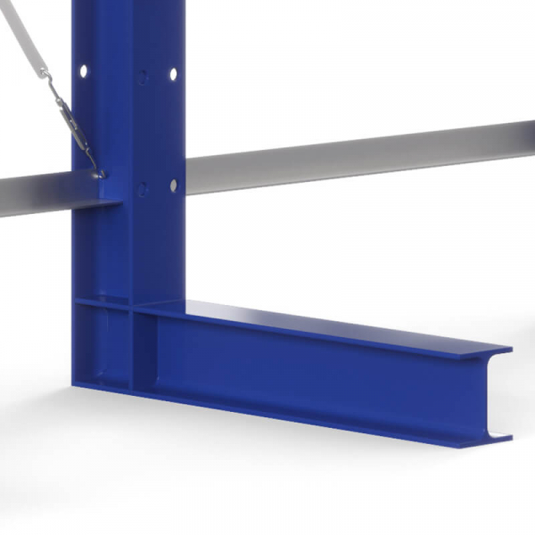 Стеллаж консольный 1-сторонний 2500х720х1064