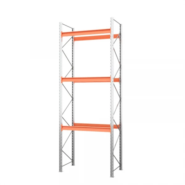 Стеллаж металлический паллетный 5000х1800х1100 мм (85.1.5). Ярусы: пол+3