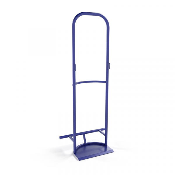 Тележка для перевозки одного пропанового баллона ПР 1 г/п 100 кг. без колес HV Market