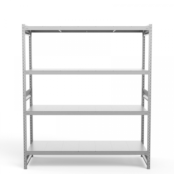 Стеллаж грузовой СГ Ультра (2500х1800х800) 4 яруса, цинк
