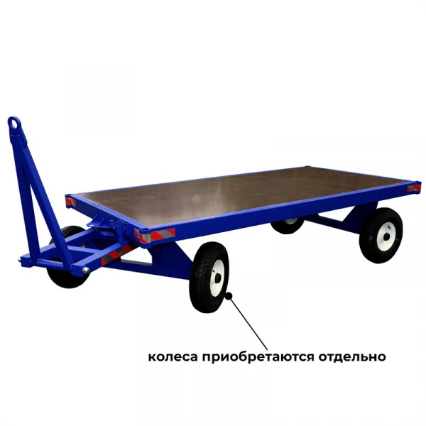 Большегрузная тележка БТ 1 Н (1250 х 2000) без колес