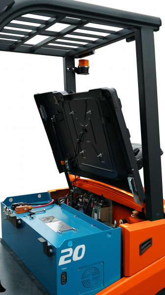 Электрический вилочный погрузчик FE4P14QC Duplex mast (Литий 206Ач, FFL, В-2500мм) HV Market