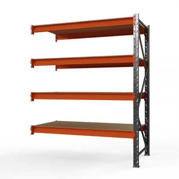 Секция приставная стеллажа металлического ОПТИМА, 2500х2500х785 мм. Полки: 4 шт. фанера