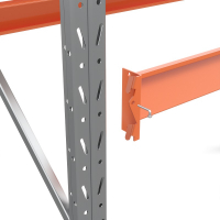 Стеллаж металлический паллетный 2500х1800х1100 мм (70.1.5). Ярусы: пол+2 HV Market