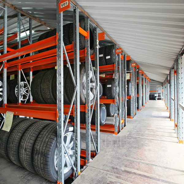 Стеллаж металлический паллетный 2500х1800х1100 мм (70.1.5). Ярусы: пол+2