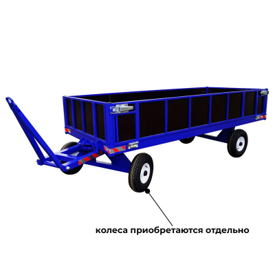 Большегрузная тележка БТ 2 ЦБ (1250 х 2500) без колес