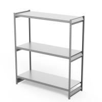 Стеллаж грузовой СГ Ультра (2500х1800х800) 3 яруса, цинк HV Market