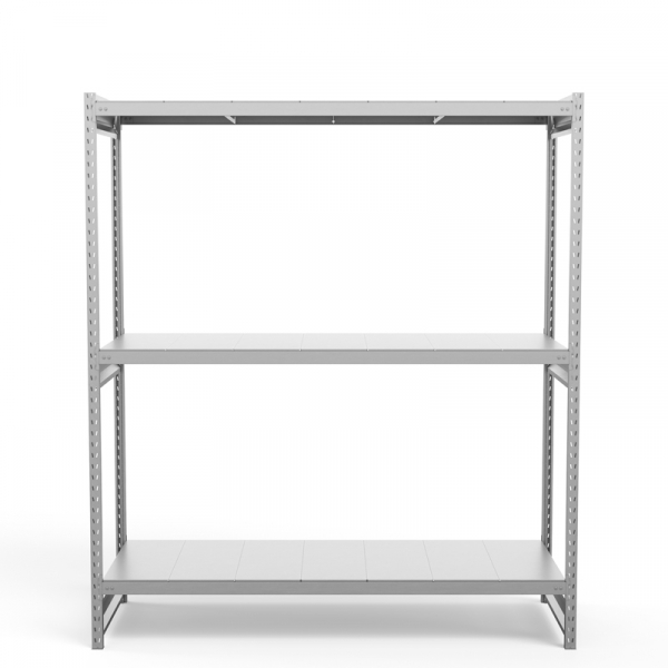 Стеллаж грузовой СГ Ультра (2500х1800х800) 3 яруса, цинк