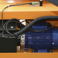 Подъемник ножничный несамоходный SJY-0.5-9 (AC/DC, 500 кг, высота подъема 9 м) SMART HV Market