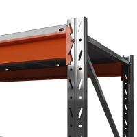 Стеллаж металлический ОПТИМА, 2000х2500х600 мм. Полки: 3 шт. металл HV Market