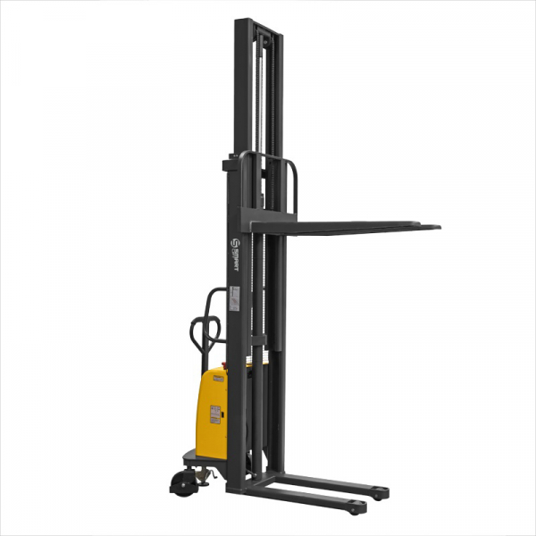 Штабелер с электроподъемом SPN 1035 (1000 кг, 3,5 м, 12В / 120Ач) SMARTLIFT