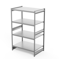 Стеллаж грузовой СГ Ультра (2500х1500х800) 4 яруса, цинк HV Market