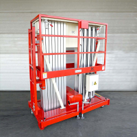 Телескопический двухмачтовый подъемник ZX-2-100 OXLIFT 10 м 200 кг HV Market