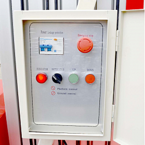 Телескопический двухмачтовый подъемник ZX-2-100 OXLIFT 10 м 200 кг