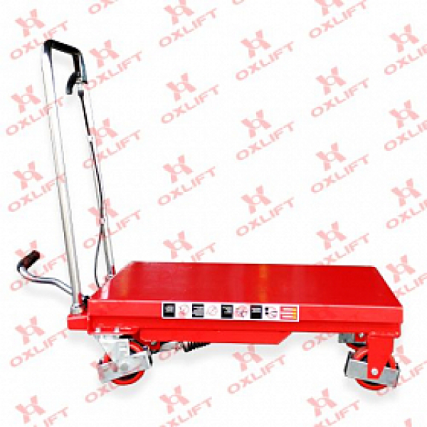 Гидравлический подъемный стол передвижной OXLIFT OXF-100 1000 мм 1000 кг