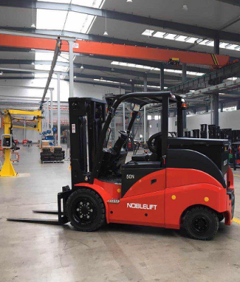 Электрический вилочный погрузчик FE4P40N Duplex mast (Литий 554Ач, В-4500мм) HV Market