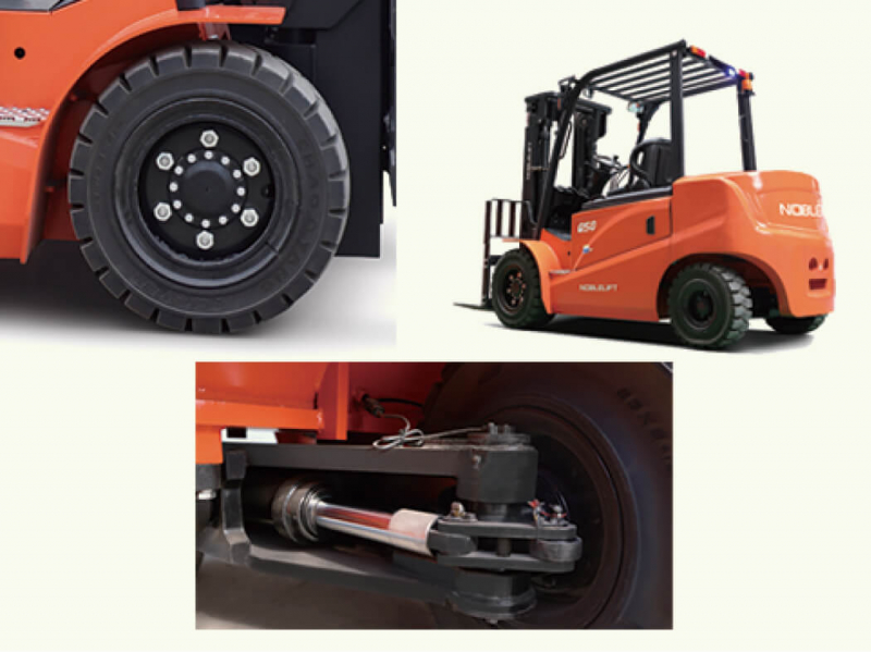 Электрический вилочный погрузчик FE4P45Q Triplex mast (Литий 554Ач, FFL, В-6500мм) HV Market