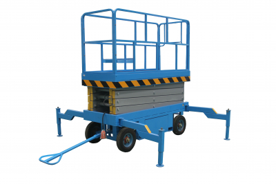 Подъемник ножничный передвижной 1000 кг 12/14 м TOR SJY-1-12 AC 380В сетевой (Y) HV Market