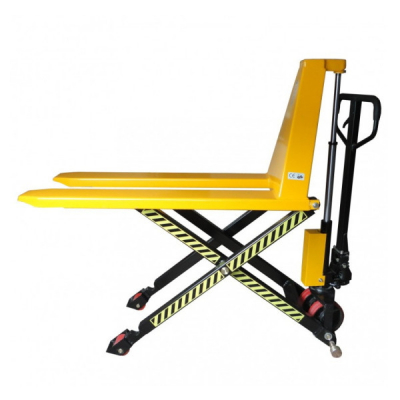 Тележка гидравлическая 1500 кг 1150 мм TOR HLT1500 с ножничным подъемом (полиуретановые колеса) HV Market