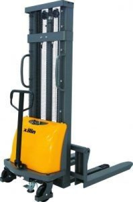 Штабелер гидравлический с электроподъемом 1,5 т 3,5 м XILIN CDD15B-E с раздвижными вилами HV Market