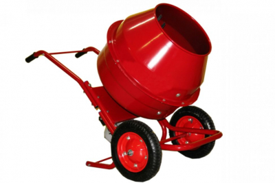 Бетоносмеситель 130 л TOR Б130Р-Максим с моторредуктором 220В (чугунный венец) HV Market