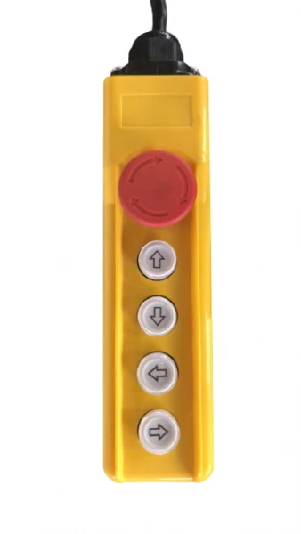 Пульт управления для талей электрических PA с тележкой 600/1200 4 кнопки+стоп (С80uF+16uF) HV Market