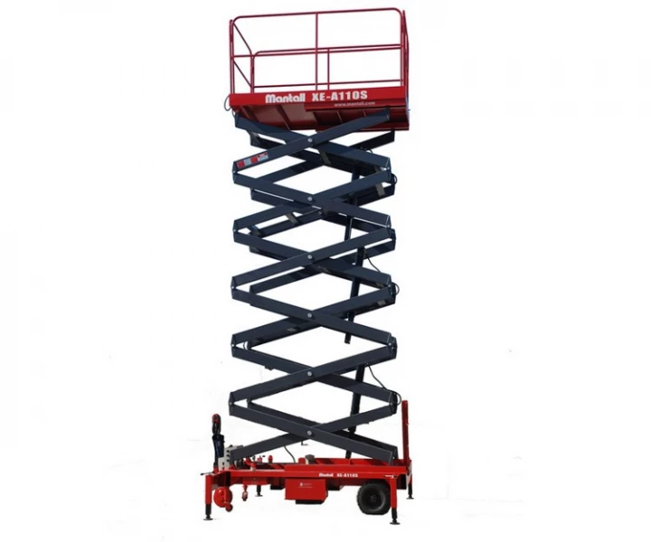 Полусамоходный подъемник Mantall XE-A110S HV Market