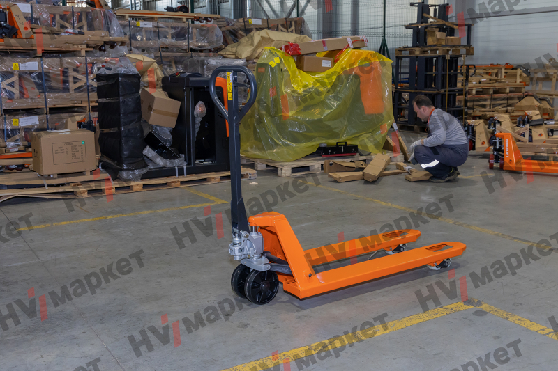 Гидравлическая тележка (рохля) AC25B 800х540  HV Market