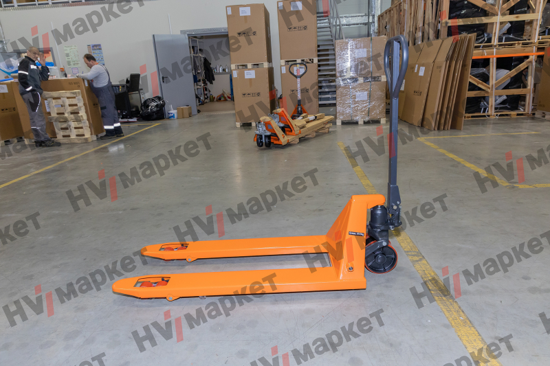 Гидравлическая тележка (рохля) DFE20 550х1150  HV Market