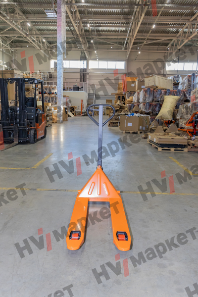 Гидравлическая тележка (рохля) DFE20 550х1150  HV Market