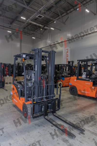 Электрический вилочный погрузчик FE3D18N Duplex mast (Свинц-кислот 455Ач, FFL, В-3000мм) HV Market
