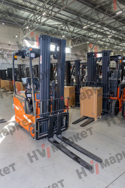 Электрический вилочный погрузчик FE3R12N Duplex mast (Свинц-кислот 420 Ач, FFL, В-3000мм)   HV Market